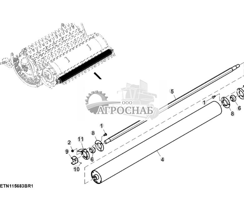 Каталог Запчастей John Deere :T670 Combine (Worldwide Edition